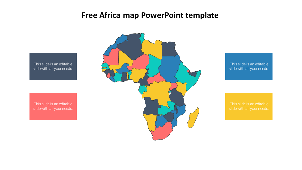 Free - Free Africa Map PowerPoint Template Design